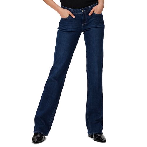 Indigo Low Waist Sloane Bootcut Jeans - Paige - Modalova