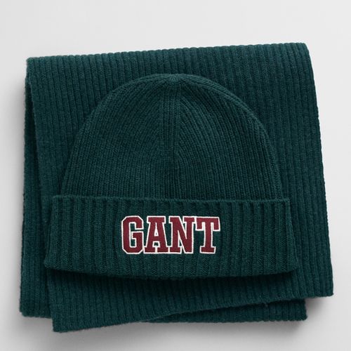 Green 1949 Beanie Scarf Gift Set - Gant - Modalova