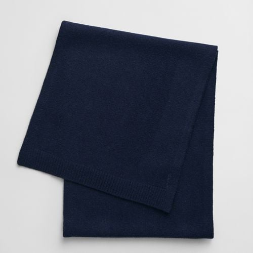 Blue Wool Knitted Scarf - Gant - Modalova