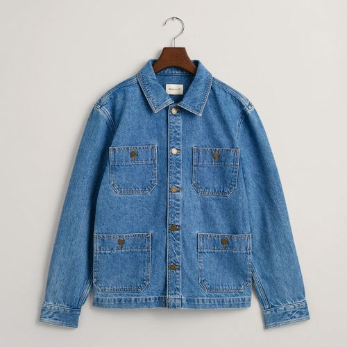 Teen's Blue Denim Workwear Jacket - Gant - Modalova