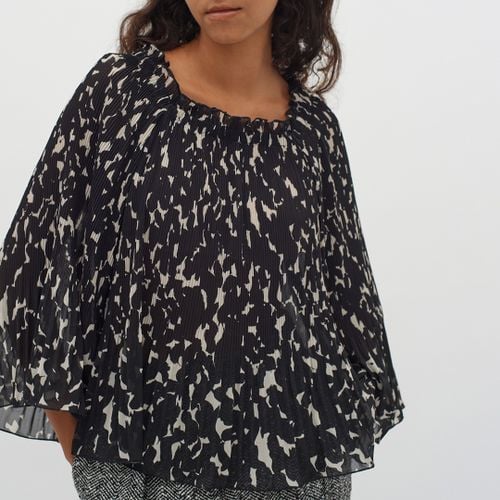 Black Printed Blouse - Inwear - Modalova