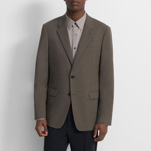 Grey Chambers Wool Blend Blazer - Theory - Modalova