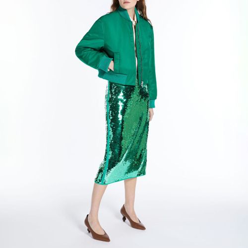 Green Cloruro Bomber Jacket - Weekend Max Mara - Modalova