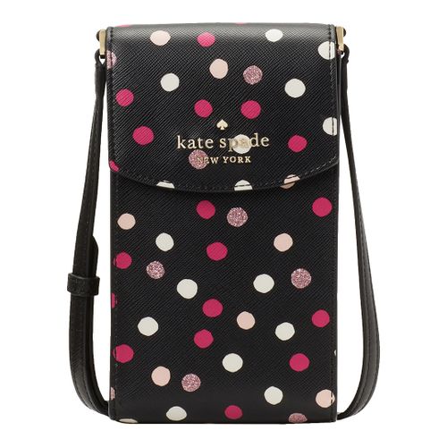 Staci Glimmer Dot Printed North South Flap Phone Crossbody - Kate Spade - Modalova