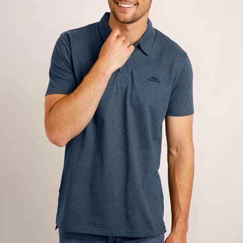 Navy Jetstream Branded Polo - Weird Fish - Modalova