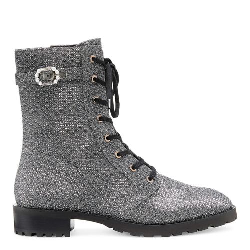 Dazzle Embellished Combat Boot - Size 3 - Stuart Weitzman - Modalova