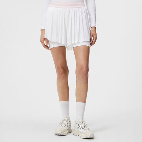 White Selah Pleated Shorts - J.Lindeberg - Modalova