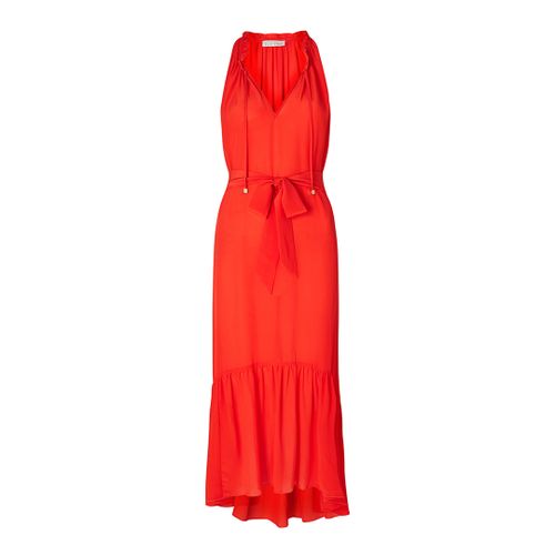 Red Frill Midi Dress - Heidi Klein - Modalova