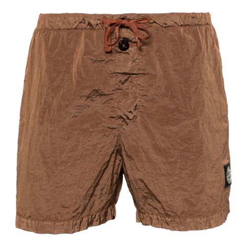 Brown Swimming Trunks - Stone Island - Modalova
