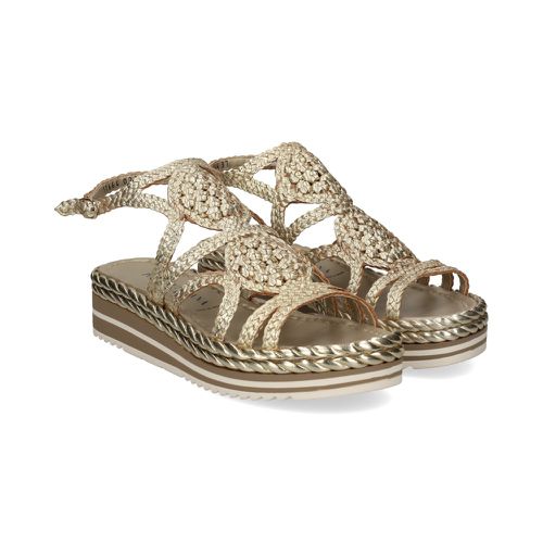 Sandalias Con Plataforma Mujer - Talla 38 - Pons Quintana - Modalova