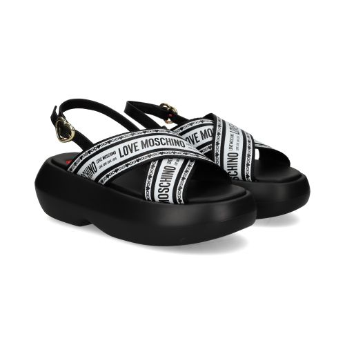 Sandalias Con Plataforma Mujer - Talla 40 - Love Moschino - Modalova
