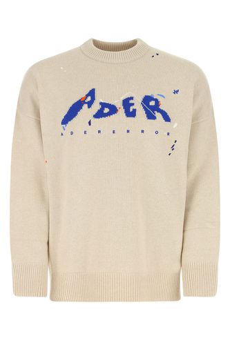 Sand wool blend sweater Uomo - Ader Error - Modalova
