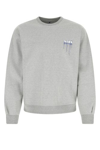 Melange cotton blend sweatshirt Uomo - Ader Error - Modalova