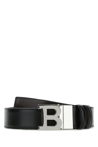 Leather B Buckle reversible belt Uomo - Bally - Modalova