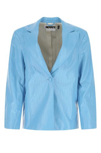 Light-blue synthetic leather Lesley blazer Donna - Rotate Birger Christensen - Modalova