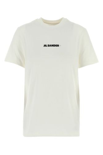 LOGO T-SHIRT CN SS-XS Female - Jil Sander - Modalova