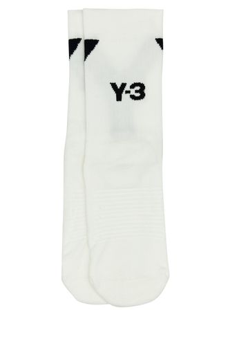 Y3 SOCK HI WHITE-M Male - Y3 Yamamoto - Modalova