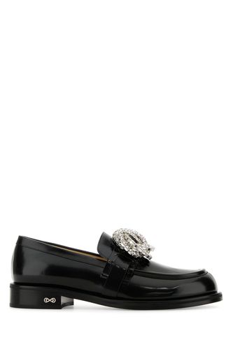 GALAXY BLACK LEATHER LOAFERS(30MM)-36 Female - Mach&mach - Modalova