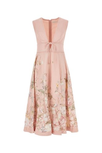 WAVERLY PLUNGE MIDI DRESS-2 Female - Zimmermann - Modalova