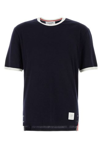 SHORT SLEEVE RINGER-1 Male - Thom Browne - Modalova