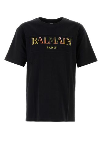 VINTAGE EMB T-SHIRT-M Male - Balmain - Modalova