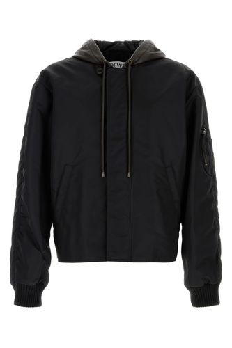 HOODED BOMBER JACKET-50 Male - Loewe - Modalova