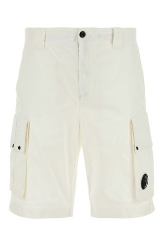 TWILL STRETCH CARGO SHORTS-50 Male - C.p. Company - Modalova