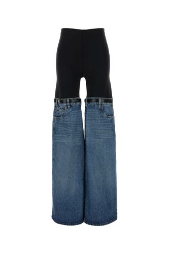 HYBRID DENIM TROUSERS-38F Female - Coperni - Modalova