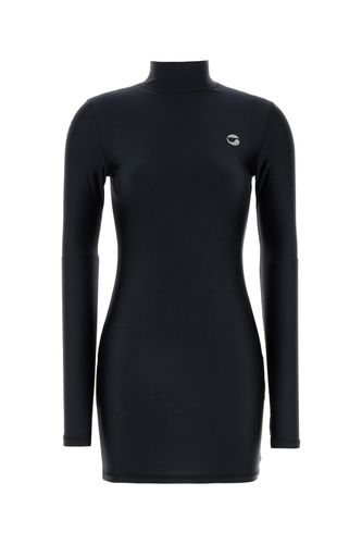 HIGH NECK FITTED MINI DRESS-M Female - Coperni - Modalova