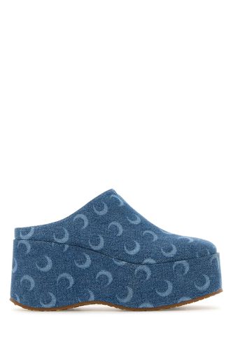 MOON LASER DENIM MS CLOG-36 Female - Marine Serre - Modalova