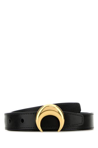 VEGETABLE LEATHER BUCKLE BELT-75 Female - Marine Serre - Modalova