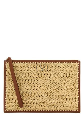 LARGE FLAT POUCH | VLOGO-TU Female - Valentino Garavani - Modalova