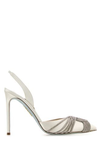 GATSBY SLING SATIN105-37.5 Female - Aquazzura - Modalova