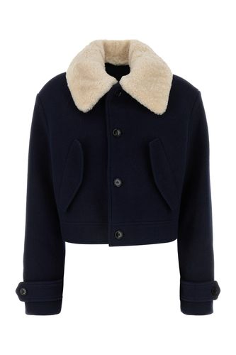 SHEARLING COLLAR JACKET-M Female - Ami - Modalova