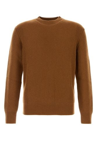 OASI CASHMERE CABLE CREW NECK-48 Male - Zegna - Modalova