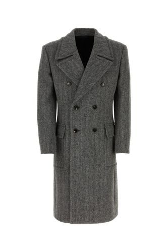 CAPPOTTO WOOL CHEVRON-50 Male - Bottega Veneta - Modalova