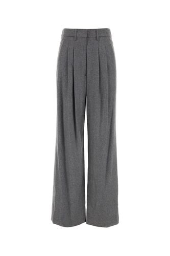 PANTALONE A PALAZZO CON PINCES-40 Female - Pt Torino - Modalova