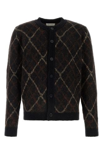 CHECK JACQUARD CARDIGAN-XL Male - Ernest W.baker - Modalova