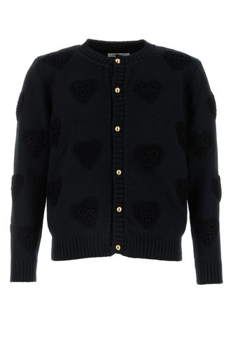 CROCHET HEART CARDIGAN-S Male - Ernest W.baker - Modalova