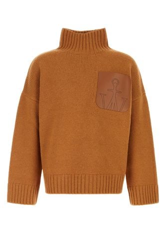 LEATHER PATCH POCKET JUMPER-M Male - Jw Anderson - Modalova