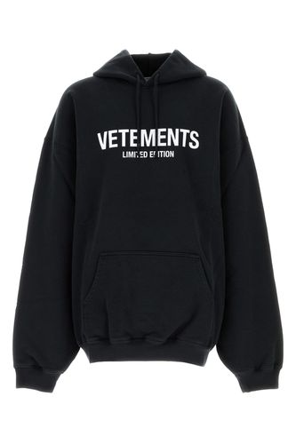 LIMITED EDITION LOGO HOODIE-XS Male - Vetements - Modalova