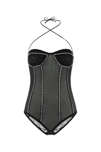 GEM NECKLACE BODYSUIT-S Female - Oseree - Modalova