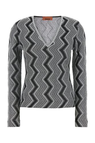 MAGLIA SCOLLO A V-42 Female - Missoni - Modalova