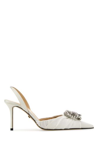 GALAXY WHITE SATIN SLINGBACK-36.5 Female - Mach&mach - Modalova