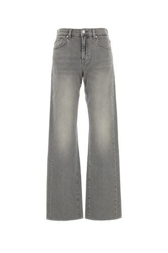 TESS TROUSER MANHATTAN WITH RAW CUT-26 Female - Seven For All Mankind - Modalova