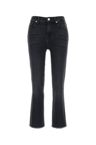 THE STRAIGHT CROP SLIM ILLUSION SPACE WITH FRINGED-26 Female - Seven For All Mankind - Modalova