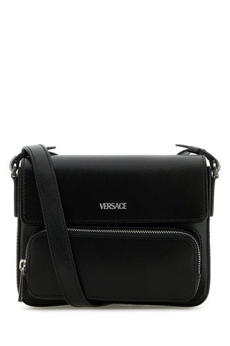 WALLET W STRAP CALF LEATHER-TU Male - Versace - Modalova