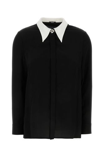 INFORMAL SHIRT RESPONSIBLE SILK CREPE DE CHINE-40 Female - Versace - Modalova