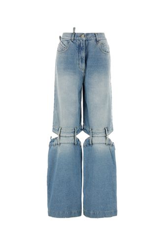 JEANS CARGO CON TAGLI-25 Female - The Attico - Modalova