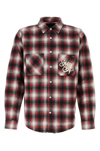 SWIRL FLANNEL SHIRT-M Male - Amiri - Modalova